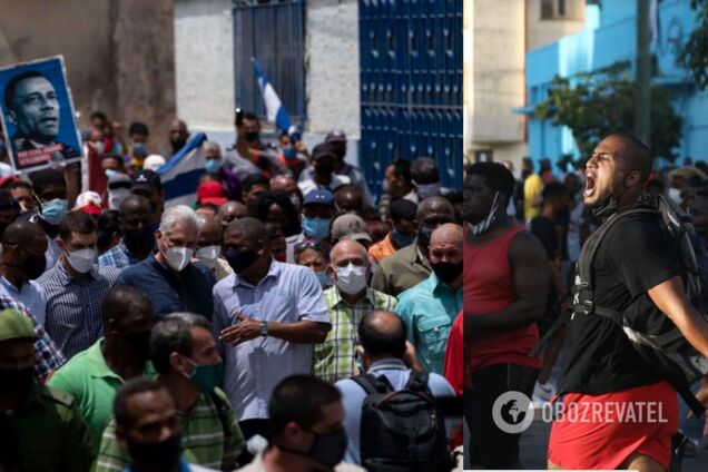 На Кубі спалахнули антиурядові протести через продовольчу кризу. Фото