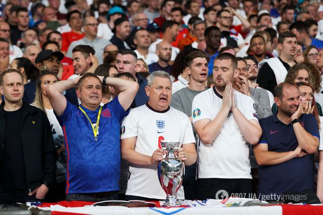 Болельщики сборной Англии