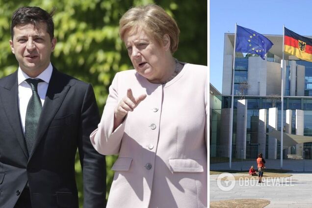 В Берлине Зеленский и Меркель выступили с заявлениями о 'Северном потоке-2' и Донбассе. Фото и видео