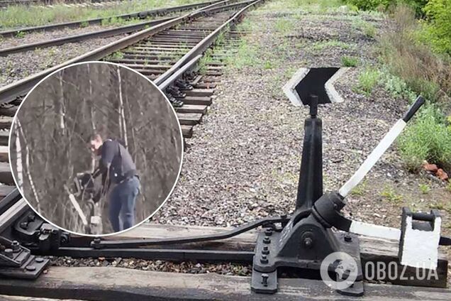 Захарова заявила о краже части ж/д стрелки сотрудником посольства США: пропагандисты показали видео