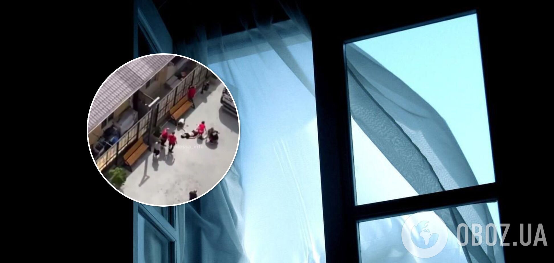 В Одесі хлопець вистрибнув із 12-го поверху. Відео