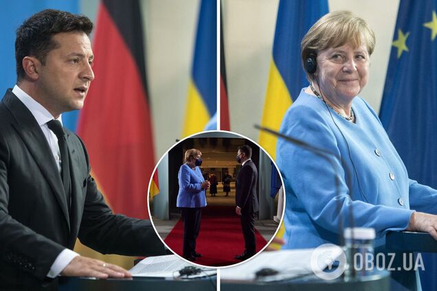 Зеленський розповів про домовленості, досягнуті на переговорах із Меркель. Відео