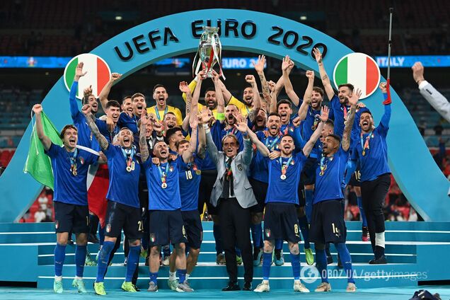 Италия выиграла Евро-2020.