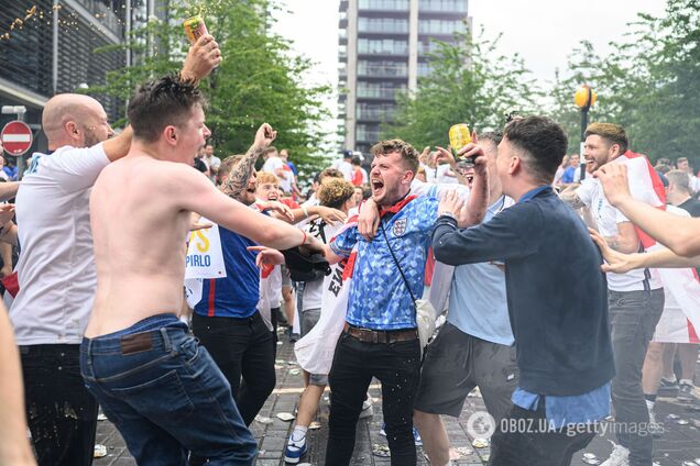 Английские фанаты