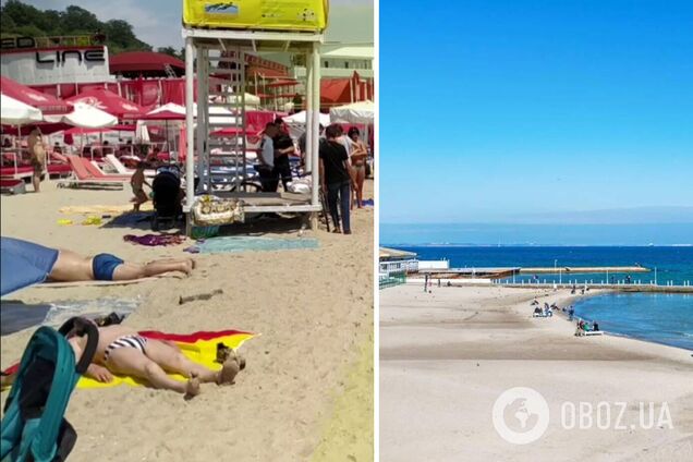 Пляж в Одессе