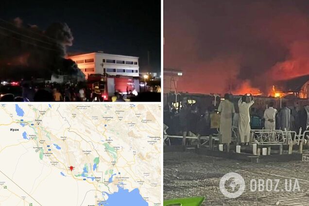 В иракской больнице для пациентов с COVID-19 произошел пожар: количество жертв превысило 120. Фото и видео