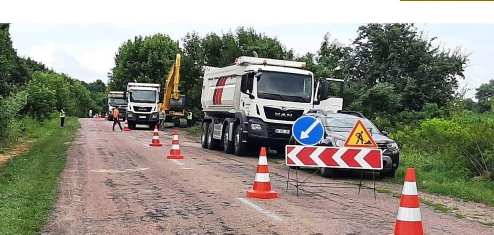 На Житомирщині стартував ремонт траси державного значення Т-06-11