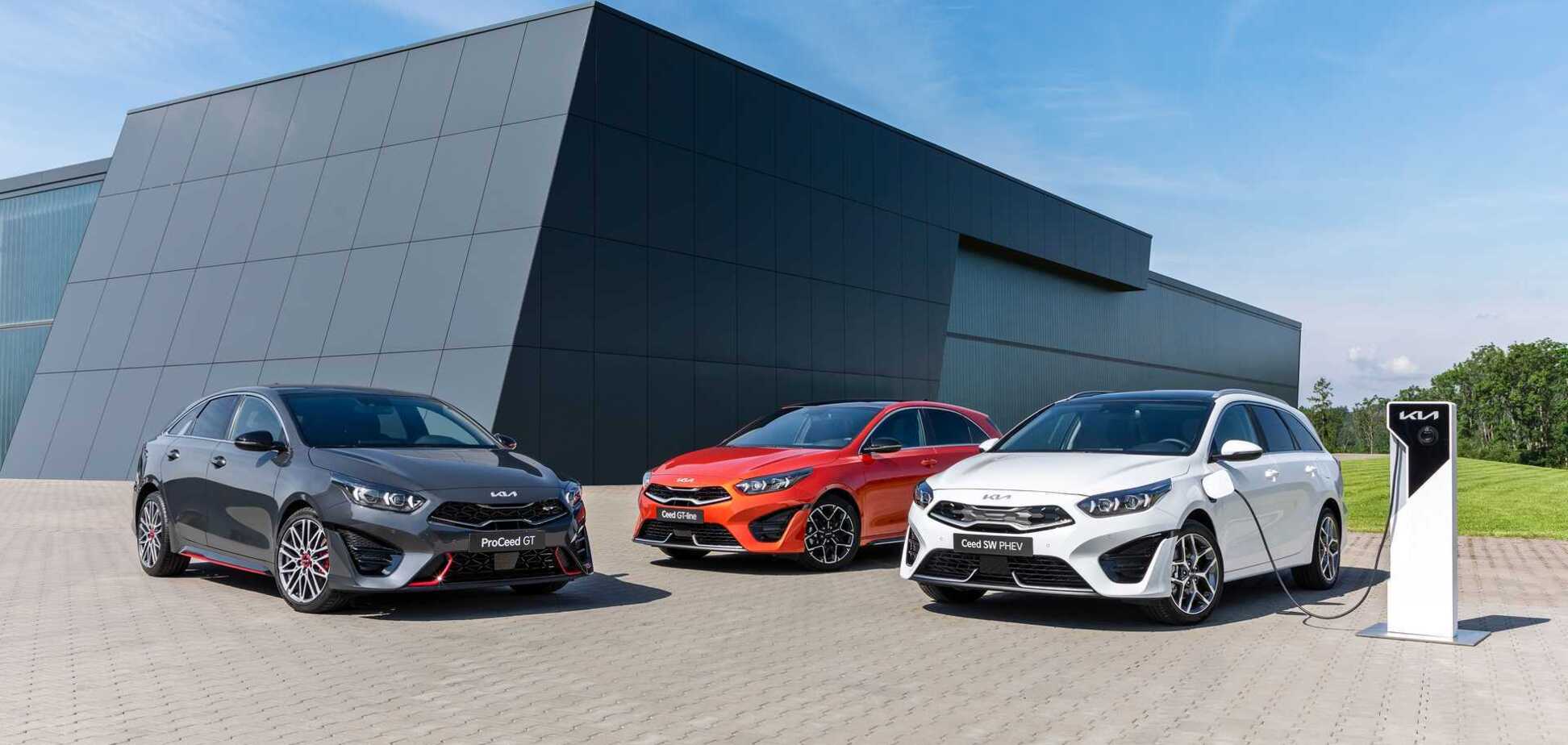 Kia провела обновления всего семейства Ceed