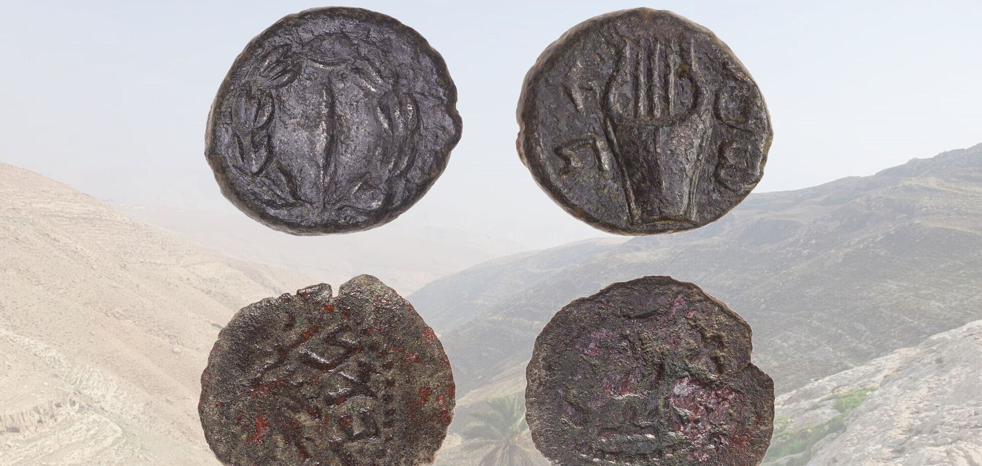 В Израиле археологи нашли редкие монеты времен восстания иудеев, которым 2 тыс. лет. Фото