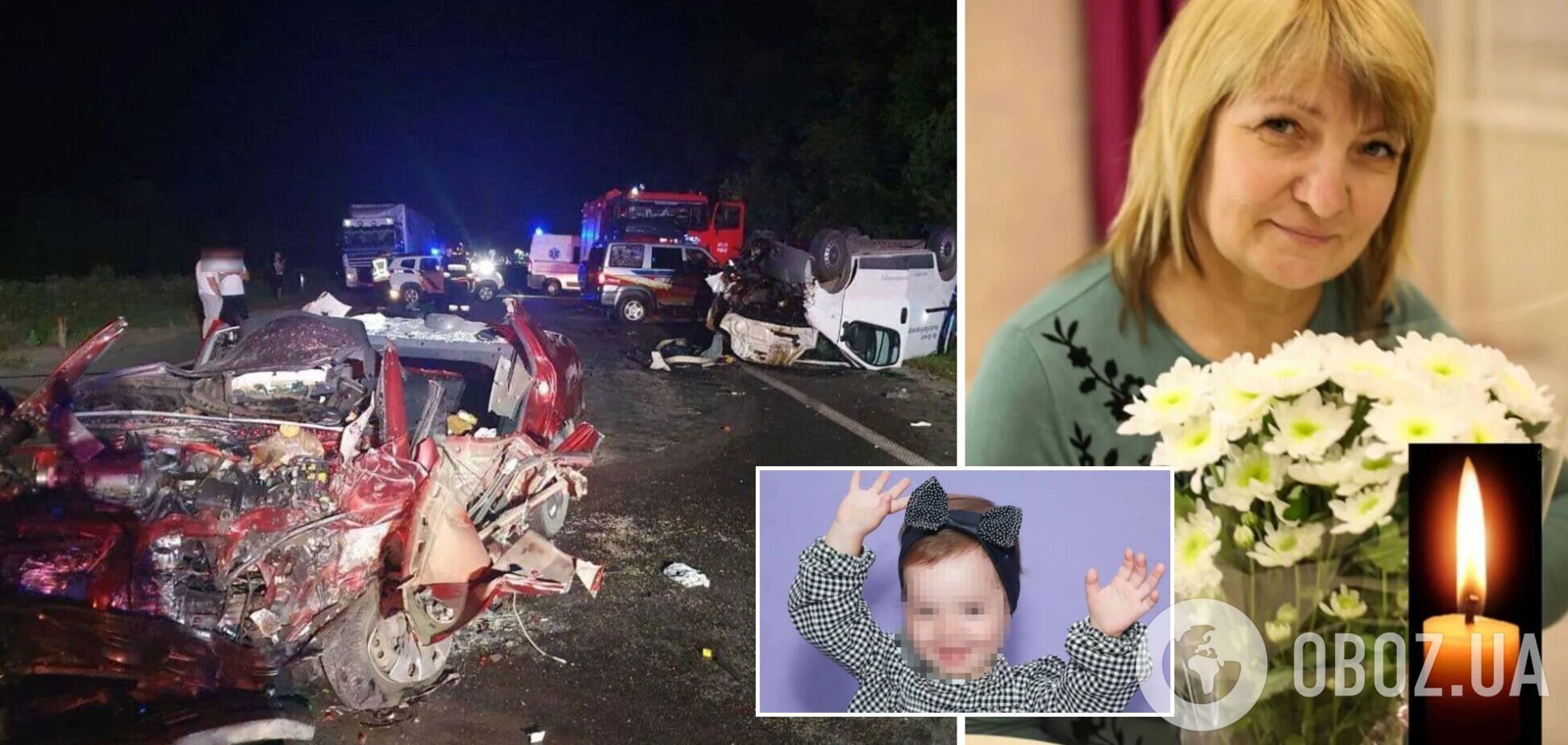 В ДТП на Ривненщине погибли супруги, за их 2-летнюю внучку борются врачи: подробности трагедии