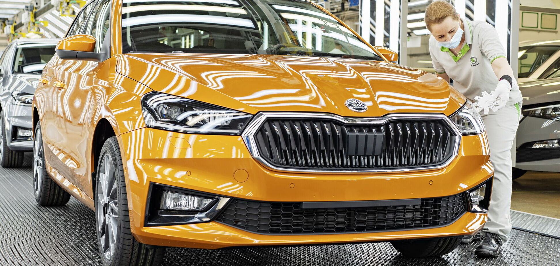 Компания Skoda начала полномасштабное производство модели Fabia