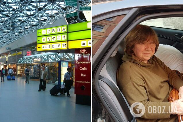 Нобелевскую лауреатшу Алексиевич задержали в аэропорту Берлина из-за 'бомбы' в ее сумке