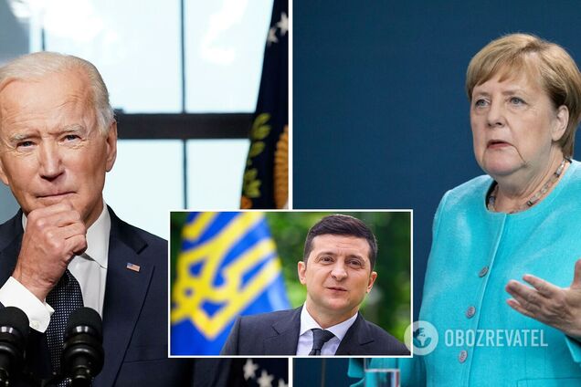 Зеленский высказался о переговорах Байдена и Меркель