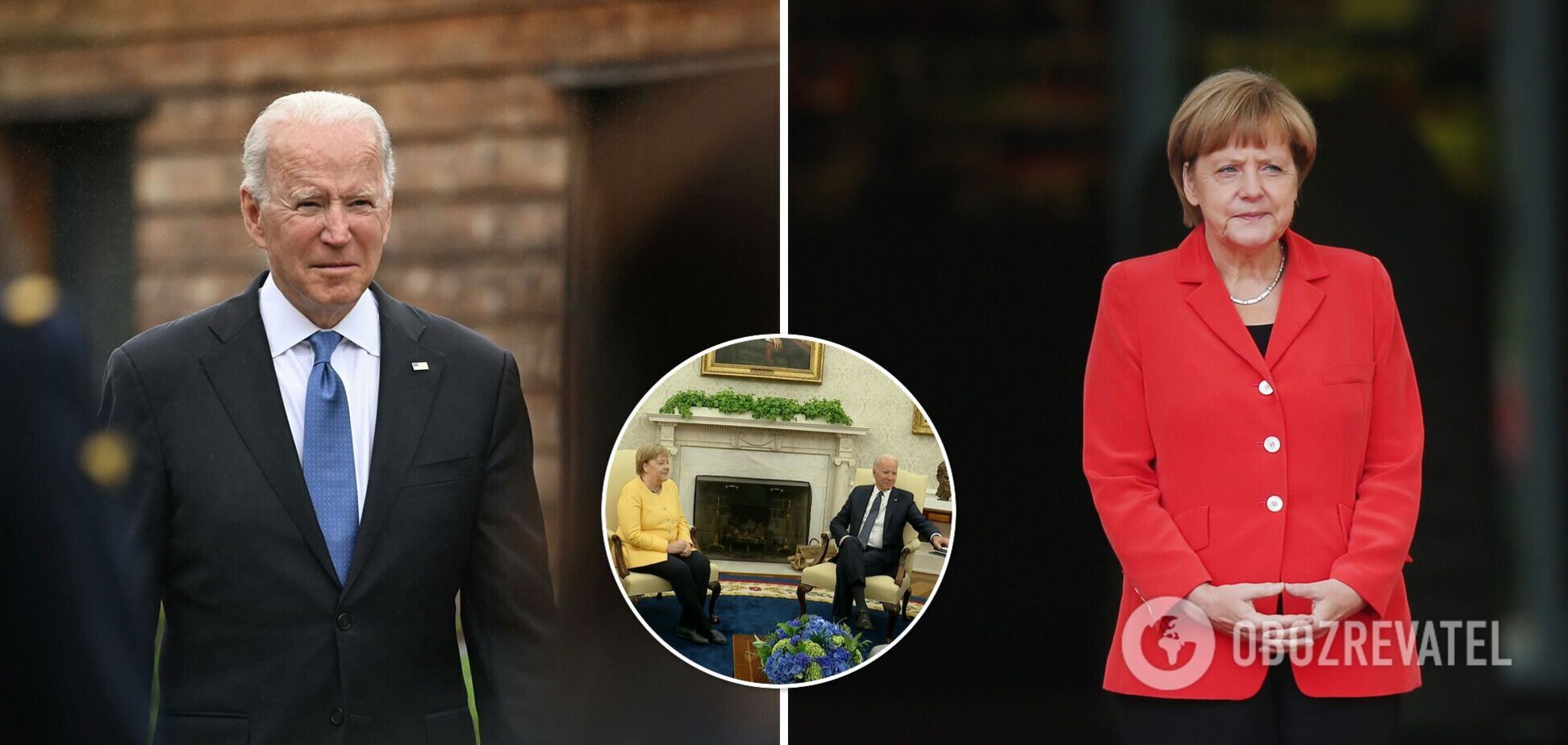 Зустріч Байдена і Меркель