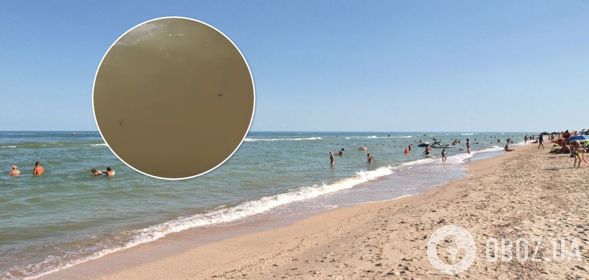 Медузы и блохи дрейфуют по волнам: турист показал, что изменилось в Кирилловке после шторма