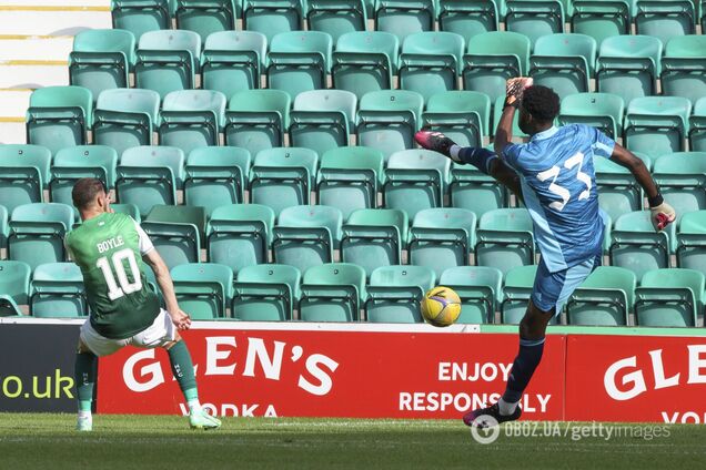 Артур Оконкво гол Хиберниан