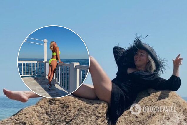 Максакова после ограбления московской квартиры отправилась на одесский курорт. Фото в купальнике