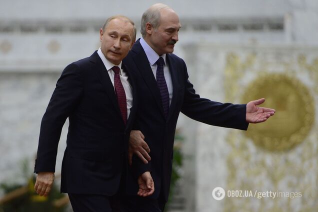 Владимир Путин и Александр Лукашенко