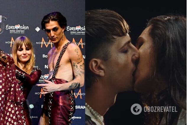 Соліст гурту Måneskin поцілував чоловіка