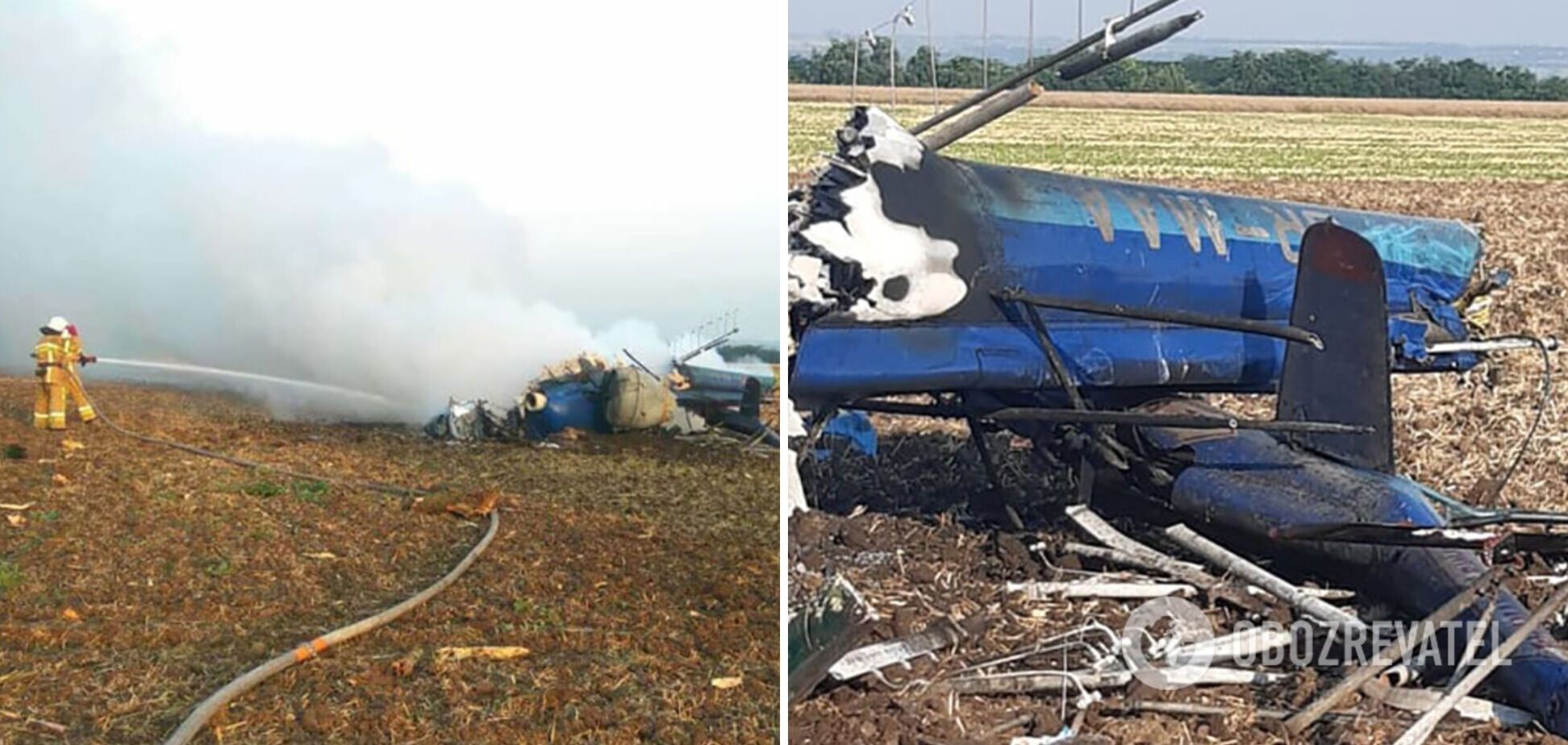 Авиакатастрофа в Николаевской области