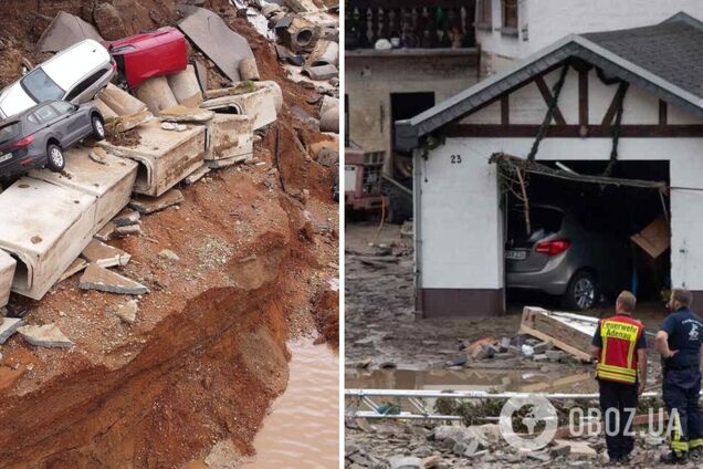 В Германии увеличилось число жертв из-за разрушительного наводнения. Фото и видео