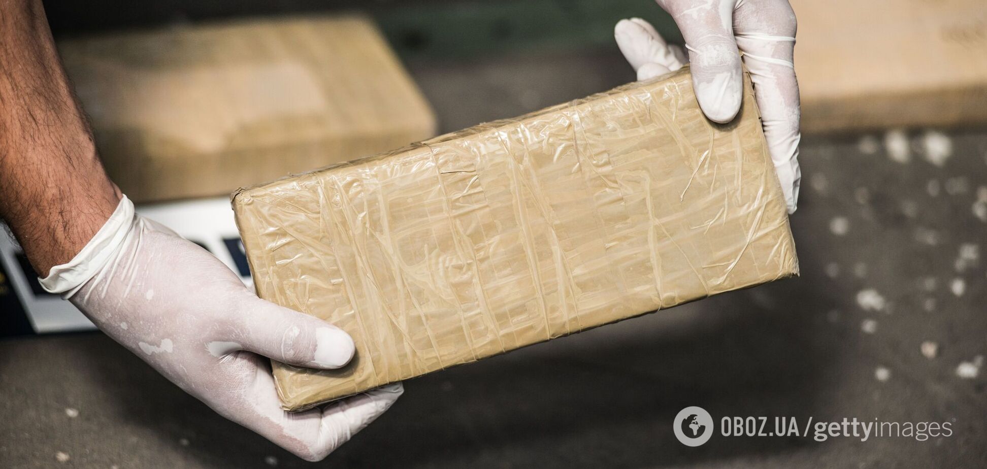 На будинок італійців впала валіза з наркотиками з літака