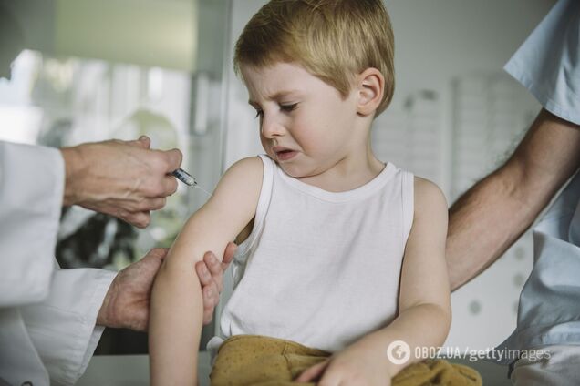 Вакцинація дітей від коронавірусу в Україні