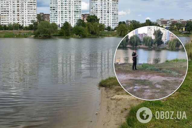 У київському озері чоловік заплутався в 'підводній кропиві' і втопився. Фото та відео 18+