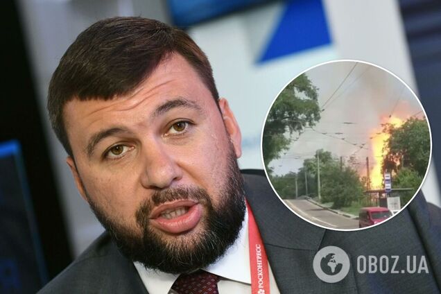 Пушилин объявил терактом взрыв в Донецке и назвал 'виновных'