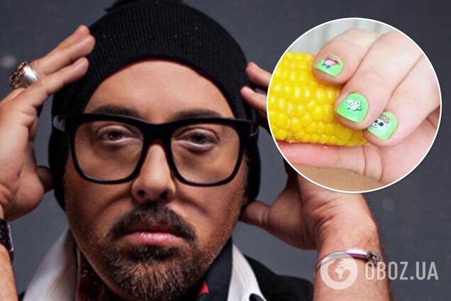 Дмитро Коляденко засвітив яскравий манікюр. Фото