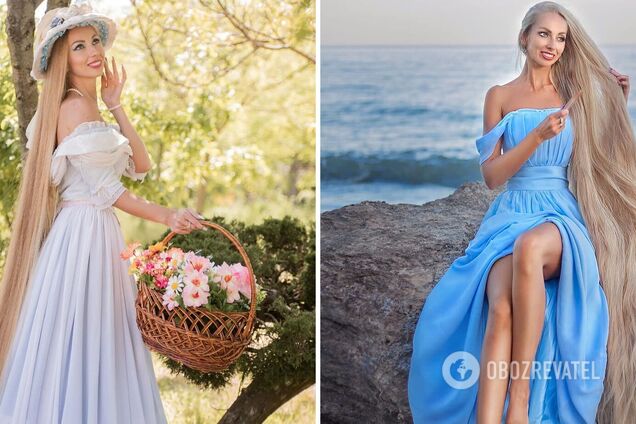 Как живет одесская Рапунцель с двухметровыми волосами. Интервью