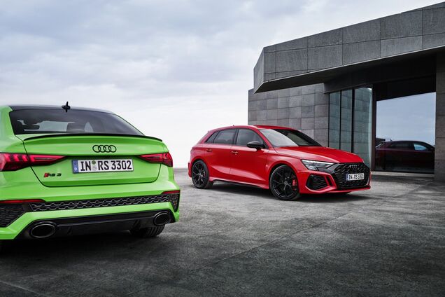 Audi представила новые версии RS 3 и RS 3 Sportback