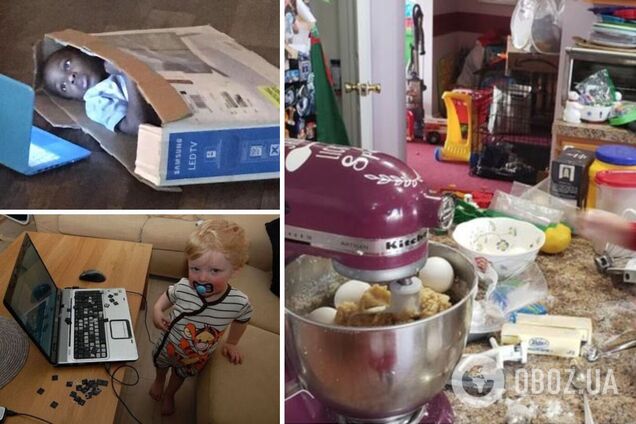 Коли в домі тиша, діти бешкетують