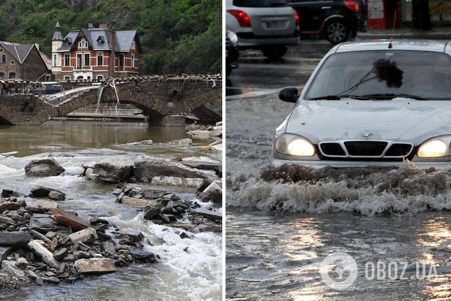 В Україні можливий потоп, як у Німеччині? Синоптики дали пояснення