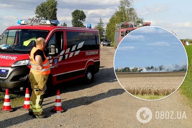 У Німеччині впав літак із пасажирами, серед загиблих підлітки. Фото