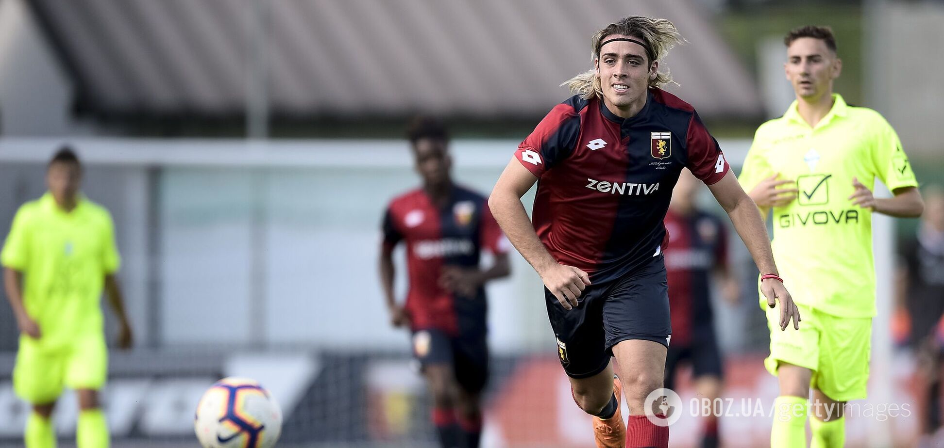 Клаудио Спинелли в составе 'Дженоа'