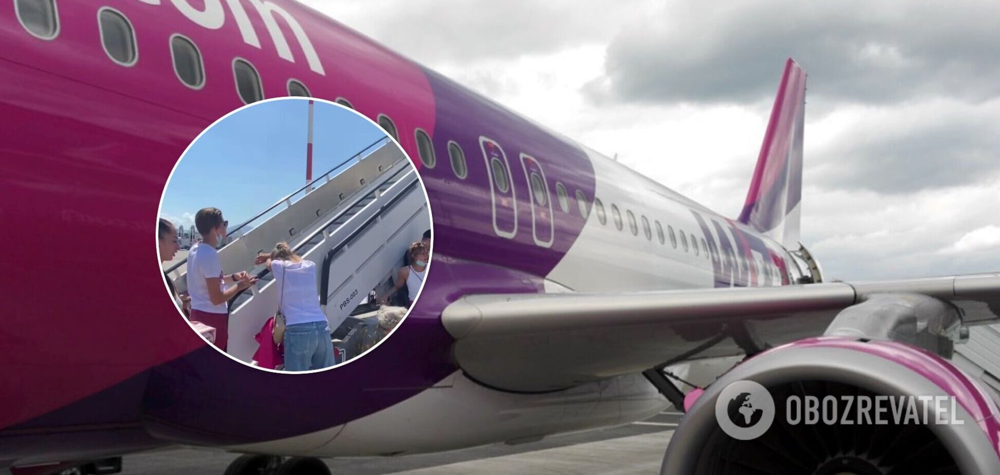 Украинцы сутки просидели в Афинах из-за отмены авиарейса в Киев. Видео