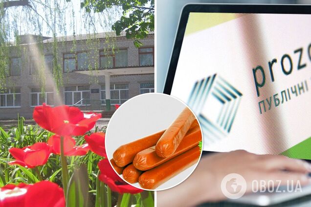 В Херсонской области школа 'шиканула' и закупила на ProZorro 5 сосисок