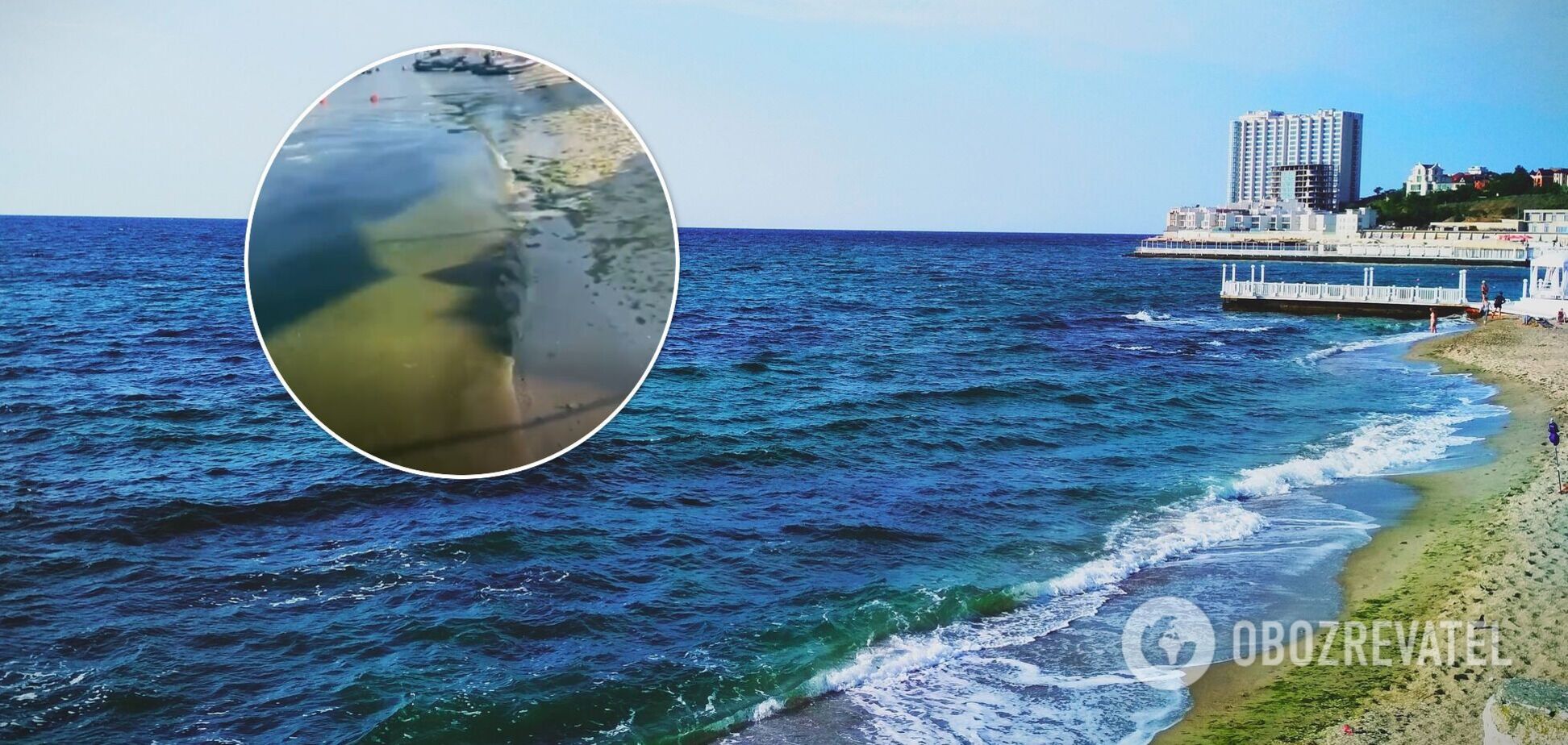 Ніхто не купається, стоїть страшний сморід: турист поскаржився на відпочинок в Одесі. Відео