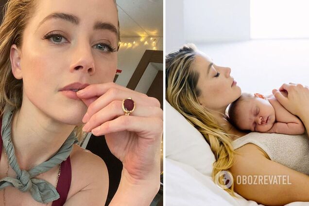 Колишня дружина Джонні Деппа стала матір'ю. Фото