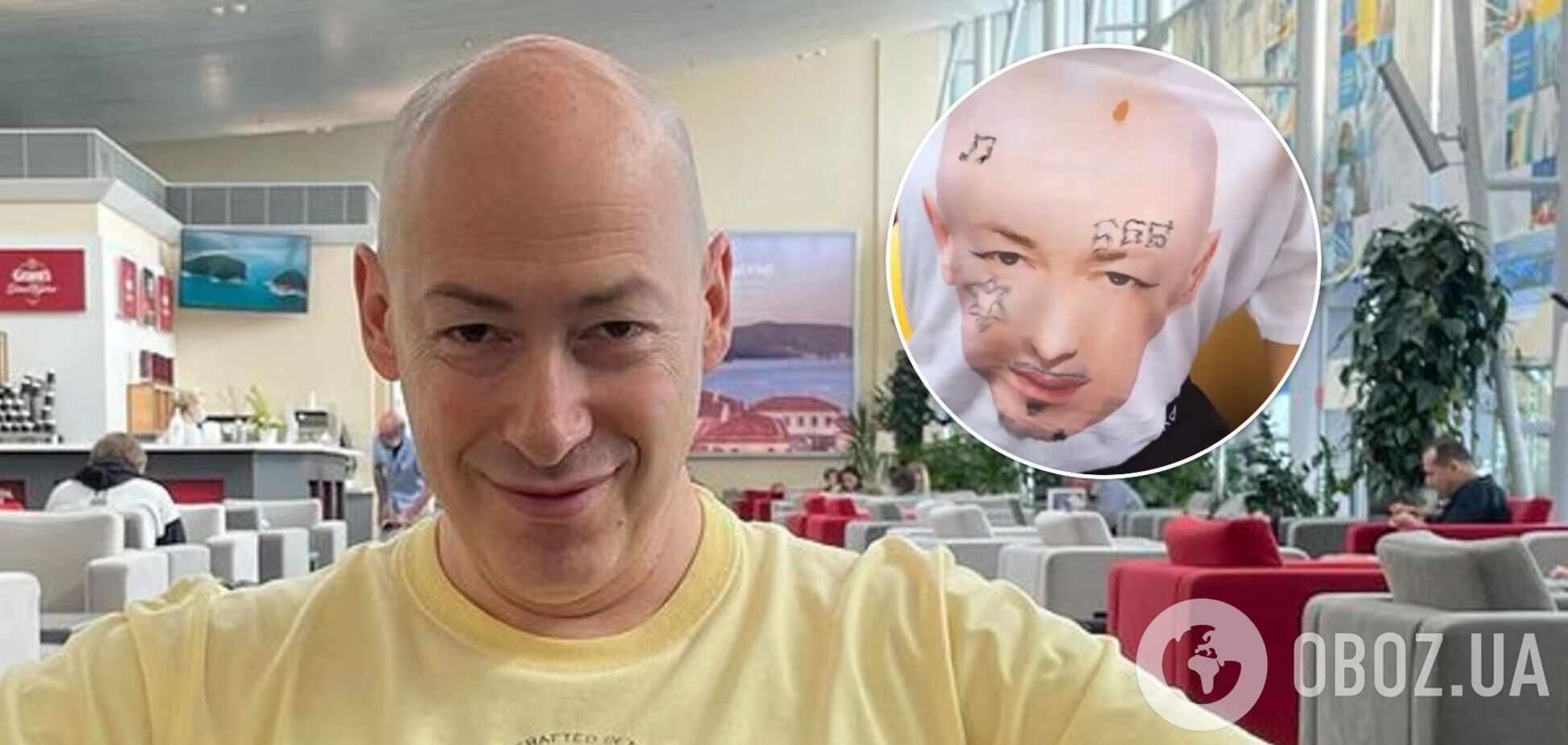 Дмитрий Гордон ответил Моргенштерну, который разрисовал его футболку. Видео