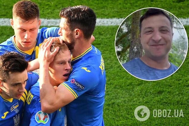 'Домой еще рано': Зеленский обратился к сборной Украины перед матчем с Англией