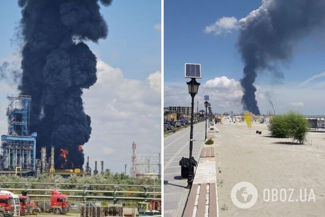 У Румунії трапився вибух на найбільшому нафтозаводі, багато постраждалих. Фото і відео моменту