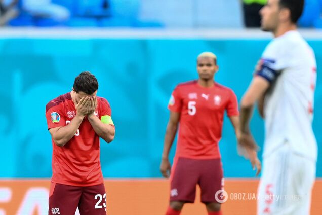 Швейцария Испания - видео голов 1/4 финала Евро-2020