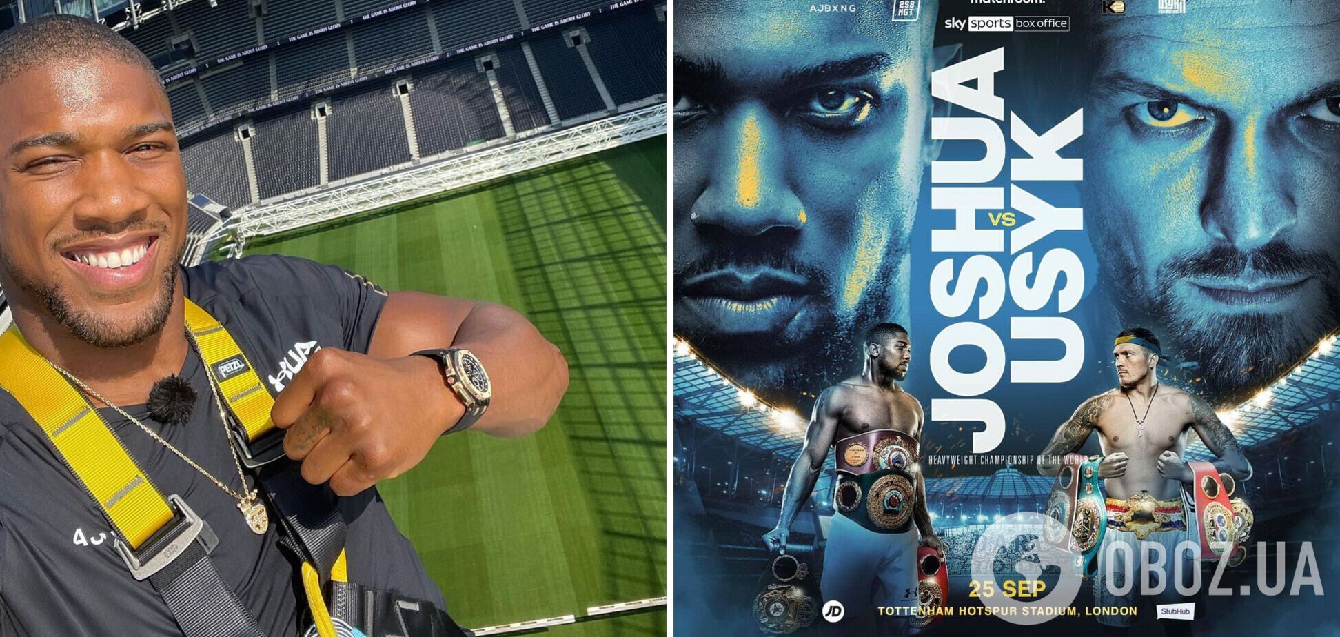 Усик Джошуа відбудеться в Лондоні