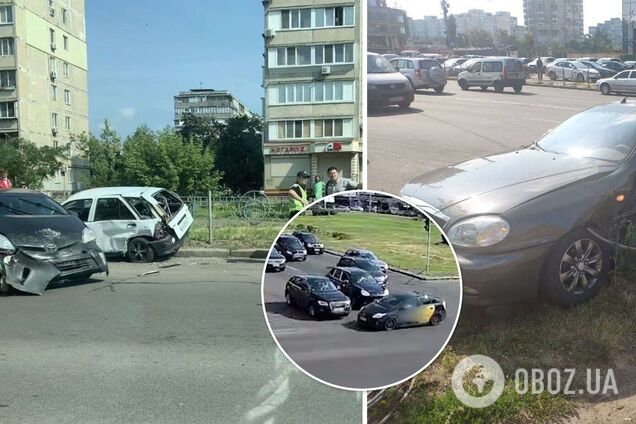Инцидент произошел на улице Маршала Малиновского