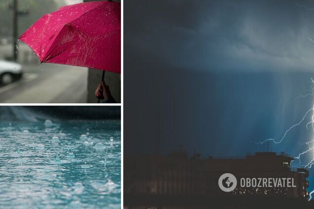 Украину ждут ливни, мощнее, чем в Европе? Где по стране с тройной силой ударит непогода: карты