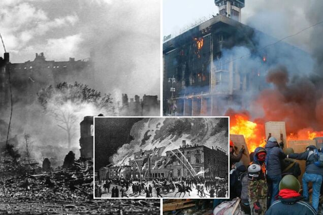 Від князів-сепаратистів до підпалу кінотеатру 'Жовтень': топ- 5 найстрашніших пожеж в історії Києва. Фото