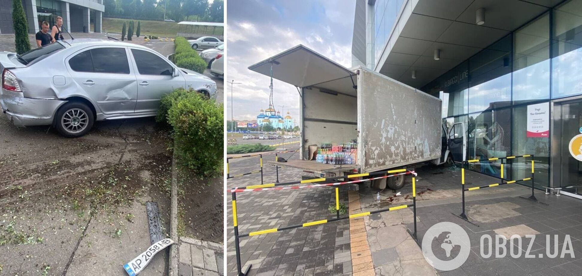 Вместе с водителем в салоне находились двое грузчиков