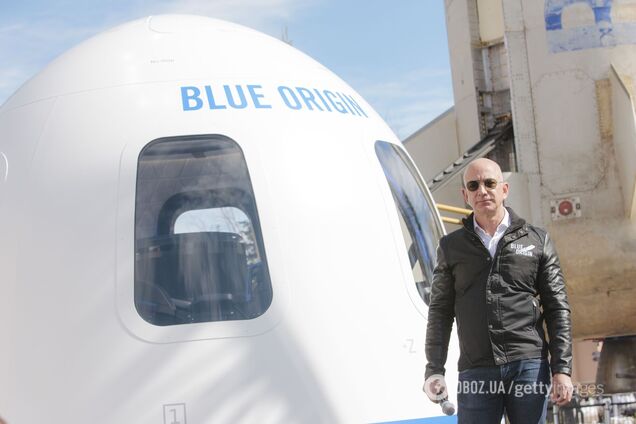 Джефф Безос показав відео з космосу